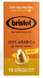 Bristot 100% Arabica Cafea capsule