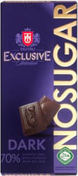 Exclusiv Ciocolata neagra 70% fara zahar