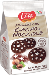 Lago Cocoa and Hazelnut Cookies