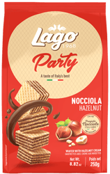 Lago Party Hazelnut Wafers
