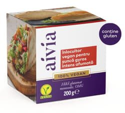 Aivia Inlocuitor vegan pentru sunca Gyros intens afumata