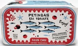 MissCan Sardine mini in sos de rosii, produse artizanal