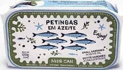 MissCan Sardine mini in ulei de masline, produse artizanal
