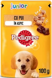 Pedigree Hrana umeda pentru catei junior, cu gust de pui si orez