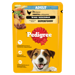 Pedigree Hrana umeda pentru caini adulti, cu gust de pui si legume