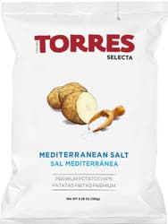 Torres Chipsuri premium de cartofi cu sare mediteraneană