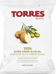 Torres Chipsuri premium de cartofi cu ulei de măsline extravirgin