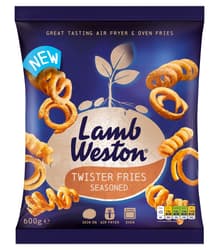 Lamb Weston Twister fries seasoned