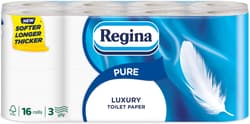 Regina Pure FSC® Hartie igienica, 16 role, 3 straturi, 150 foi