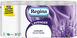 Regina Lavander FSC® Hartie igienica, 16 role, 3 straturi, 150 foi