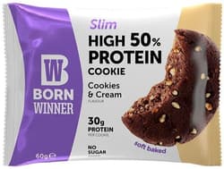 Born Winner Slim Biscuit proteic cu aroma de biscuiti si frisca