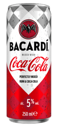 Bacardi&Coca Cola RTD Cocktail cu rom doza