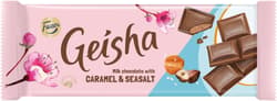 Geisha caramel & sea salt bar tablet