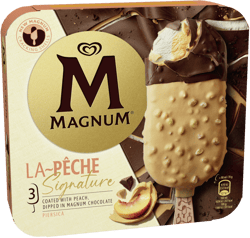 Magnum Inghetata cu piersica (3x90ml)