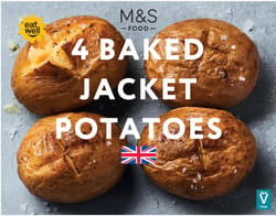 Marks & Spencer Cartofi copti la cuptor cu ulei de masline