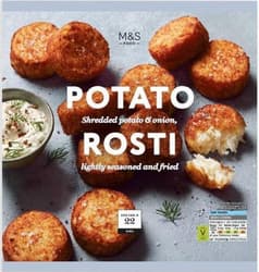 Marks & Spencer Cartofi rasi cu ceapa, usor condimentati si prajiti