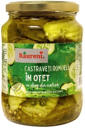 Raureni Castraveti rondele in otet