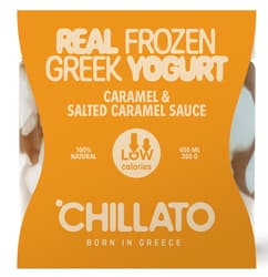 Chilatto Iaurt grecesc congelat cu caramel sarat