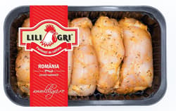LILI GRI Pulpe superioare de pui dezosate fara piele si marinate