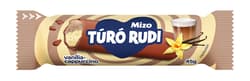 Mizo Desert de branza cu aroma de vanilie si cappuccino cu glazura de ciocolata cu lapte