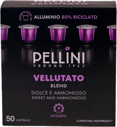 Pellini Vellutato Cafea capsule compatibile Nespresso