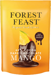 Forest Feast Mango Slices in Belgian Dark Chocolate