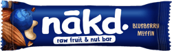 Nakd Baton raw-vegan cu afine, fara gluten
