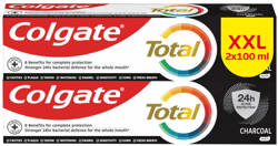 Colgate Total Charcoal Duopack Pasta de dinti, 2x100ml