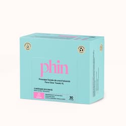 Phin Face Glow Towels XL Disposable Facial Towels, 30 pcs