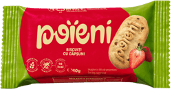 Poieni strawberry wheat bran biscuits