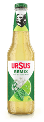 Ursus Remix Bere cu gust de soc, menta si lime