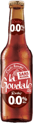 La Goudale Rubis Alcohol-Free Beer Bottle
