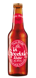 La Goudale Rubis Blonde Beer Bottle