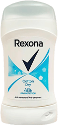 Rexona 48h Deodorant stick, cotton dry