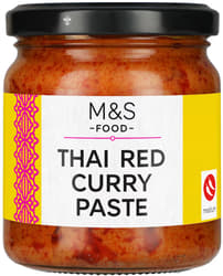 Marks & Spencer Pasta thai de curry rosu