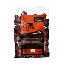 Smart Organic Dates, pitted, whole