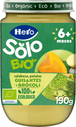 Hero Solo ECO Meniu cu dovleac, cartofi, mazare, brocoli
