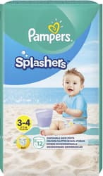 Pampers Splashers Scutece chilotel pentru apa, marimea 3-4, 6-11 kg