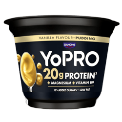 Yopro Budinca cu gust de vanilie