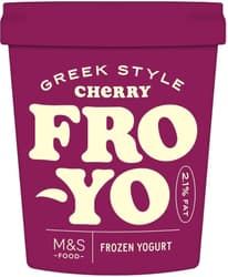 Marks & Spencer Frozen Yoghurt cu cirese low fat
