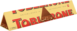 Toblerone Milk Ciocolata cu lapte, cu miere si nuga cu migdale