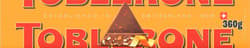 Toblerone Orange Twist Ciocolată cu lapte cu coaja de portocala confiata cu ghimbir
