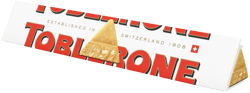 Toblerone White Milk Chocolate with Honey and Almond Nougat