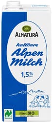 Alnatura ECO Lapte semidegresat de vaca UHT