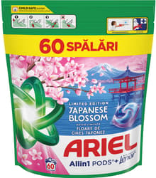 Ariel Japanese Blossom Pods Detergent capsules, 60 washes