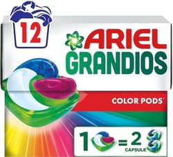 Ariel Grandios Color Pods Detergent capsules, 12 washes