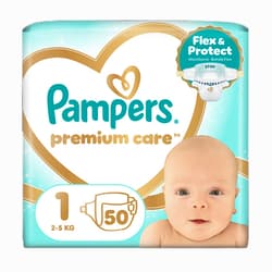 PAMPERS PREMIUM CARE NEWBORN SCUTECE 26 BUCATI MARIMEA 1