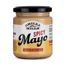 Chilli Hills Maioneza picanta cu chipotle si usturoi negru