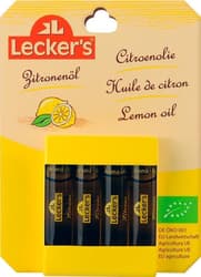 Lecker's ECO Ulei de lamaie, 4x2ml