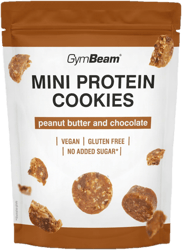 GymBeam Mini protein cookies peanut butter and chocolate